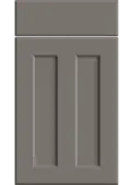 Bella Supermatt Taupe : Style : Chester. MDF Vinyl Wrapped Door/Drawer