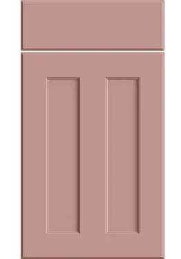 Click Here To Enlarge This Photo Of Bella Supermatt Blush Pink : Style : Chester. MDF Vinyl Wrapped Door/Drawer