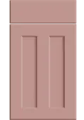 Bella Supermatt Blush Pink : Style : Chester. MDF Vinyl Wrapped Door/Drawer