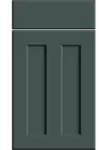 Bella Supermatt Kombu Green : Style : Chester. MDF Vinyl Wrapped Door/Drawer
