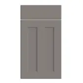 Bella Supermatt Dust Grey : Style : Chester. MDF Vinyl Wrapped Door/Drawer