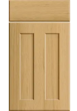 Click Here To Enlarge This Photo Of Bella Lissa Oak : Style : Chester. MDF Vinyl Wrapped Door/Drawer