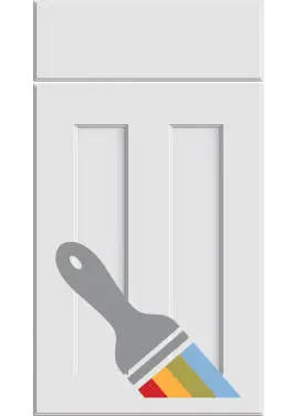 Click Here To Enlarge This Photo Of Bella Paintable : Style : Chester. MDF Vinyl Wrapped Door/Drawer