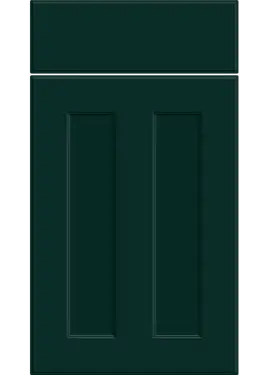 Click Here To Enlarge This Photo Of Bella Supermatt Fir Green : Style : Chester. MDF Vinyl Wrapped Door/Drawer
