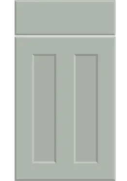 Click Here To Enlarge This Photo Of Bella Matt Pistachio Green : Style : Chester. MDF Vinyl Wrapped Door/Drawer