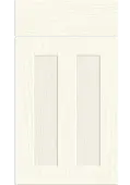 Bella Paintflow Matt White : Style : Chester. MDF Vinyl Wrapped Door/Drawer