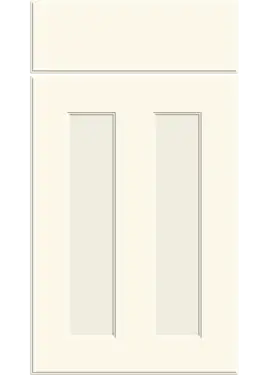 Click Here To Enlarge This Photo Of Bella Antique White : Style : Chester. MDF Vinyl Wrapped Door/Drawer