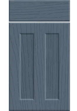 Click Here To Enlarge This Photo Of Bella Paintflow Colonial Blue : Style : Chester. MDF Vinyl Wrapped Door/Drawer