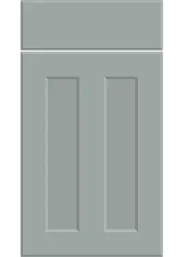 Click Here To Enlarge This Photo Of Bella Supermatt Duck Egg : Style : Chester. MDF Vinyl Wrapped Door/Drawer