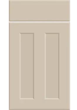 Click Here To Enlarge This Photo Of Bella Supermatt Macademia : Style : Chester. MDF Vinyl Wrapped Door/Drawer