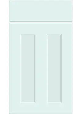 Click Here To Enlarge This Photo Of Bella Supermatt Scandinavian Blue : Style : Chester. MDF Vinyl Wrapped Door/Drawer