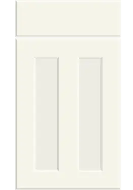 Click Here To Enlarge This Photo Of Bella Supermatt White Grey : Style : Chester. MDF Vinyl Wrapped Door/Drawer