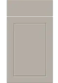 Bella Supermatt Pebble : Style : Dalton. MDF Vinyl Wrapped Door/Drawer