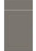 Bella Supermatt Taupe : Style : Dalton. MDF Vinyl Wrapped Door/Drawer