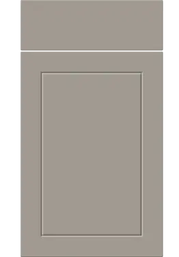 Click Here To Enlarge This Photo Of Bella Matt Stone Grey : Style : Dalton. MDF Vinyl Wrapped Door/Drawer