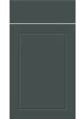 Bella Supermatt Kombu Green : Style : Dalton. MDF Vinyl Wrapped Door/Drawer