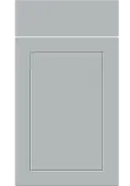 Bella Supermatt Dove Grey : Style : Dalton. MDF Vinyl Wrapped Door/Drawer