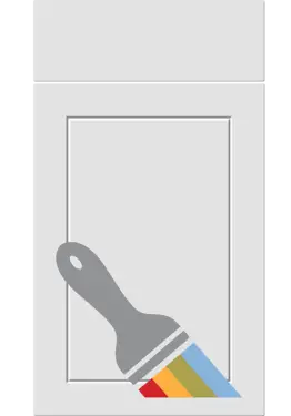 Click Here To Enlarge This Photo Of Bella Paintable : Style : Dalton. MDF Vinyl Wrapped Door/Drawer