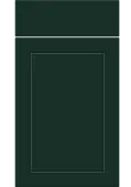 Bella Supermatt Fir Green : Style : Dalton. MDF Vinyl Wrapped Door/Drawer