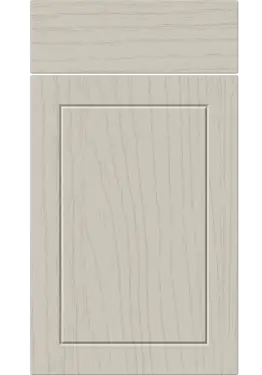 Click Here To Enlarge This Photo Of Bella Paintflow Matt Cashmere rgb : Style : Dalton. MDF Vinyl Wrapped Door/Drawer