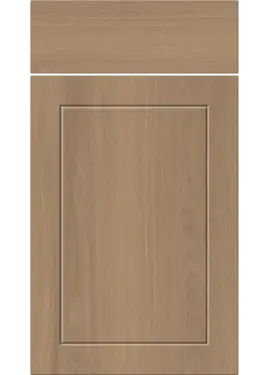 Click Here To Enlarge This Photo Of Bella Canella Oak : Style : Dalton. MDF Vinyl Wrapped Door/Drawer