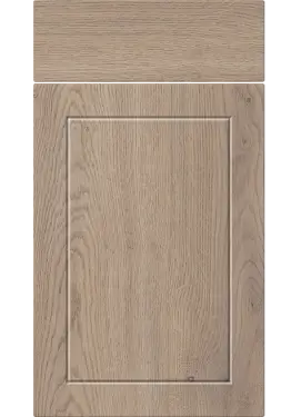 Click Here To Enlarge This Photo Of Bella Cremona Oak Cannolo : Style : Dalton. MDF Vinyl Wrapped Door/Drawer