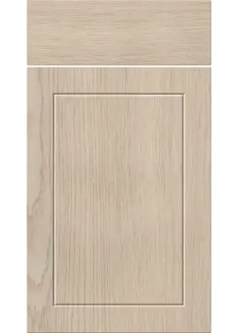 Click Here To Enlarge This Photo Of Bella Cremona Oak Cotta : Style : Dalton. MDF Vinyl Wrapped Door/Drawer