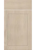 Bella Cremona Oak Cotta : Style : Dalton. MDF Vinyl Wrapped Door/Drawer