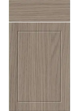 Click Here To Enlarge This Photo Of Bella Grey Vicenza Oak : Style : Dalton. MDF Vinyl Wrapped Door/Drawer