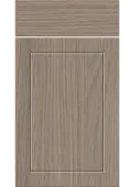Bella Grey Vicenza Oak : Style : Dalton. MDF Vinyl Wrapped Door/Drawer