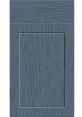 Bella Paintflow Colonial Blue : Style : Dalton. MDF Vinyl Wrapped Door/Drawer
