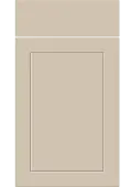 Bella Supermatt Macademia : Style : Dalton. MDF Vinyl Wrapped Door/Drawer