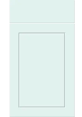 Click Here To Enlarge This Photo Of Bella Supermatt Scandinavian Blue : Style : Dalton. MDF Vinyl Wrapped Door/Drawer