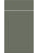 Bella Supermatt Smoke Green : Style : Dalton. MDF Vinyl Wrapped Door/Drawer