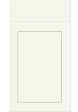Click Here To Enlarge This Photo Of Bella Supermatt White Grey : Style : Dalton. MDF Vinyl Wrapped Door/Drawer