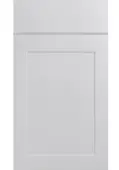 Bella Porcelain White : Style Elland. MDF Vinyl Wrapped Door/Drawer