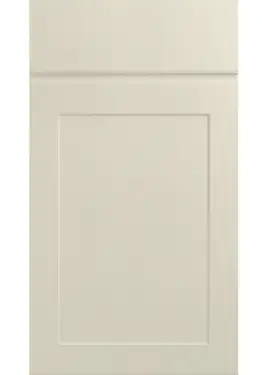 Click Here To Enlarge This Photo Of Bella Alabaster : Style : Elland. MDF Vinyl Wrapped Door/Drawer