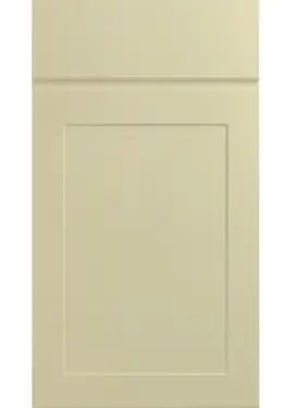 Click Here To Enlarge This Photo Of Bella Vanilla : Style : Elland. MDF Vinyl Wrapped Door/Drawer