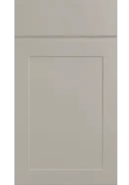 Click Here To Enlarge This Photo Of Bella Supermatt Pebble : Style : Elland. MDF Vinyl Wrapped Door/Drawer