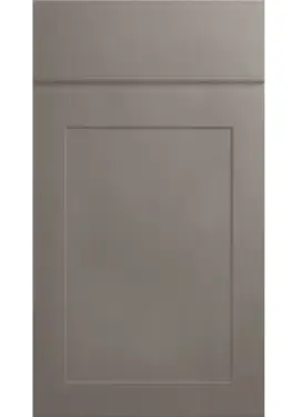 Click Here To Enlarge This Photo Of Bella Matt Stone Grey : Style : Elland. MDF Vinyl Wrapped Door/Drawer