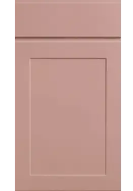 Click Here To Enlarge This Photo Of Bella Supermatt Blush Pink : Style : Elland. MDF Vinyl Wrapped Door/Drawer