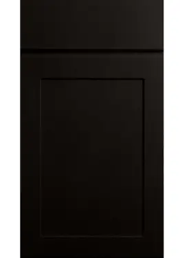 Click Here To Enlarge This Photo Of Bella Supermatt Graphite : Style : Elland. MDF Vinyl Wrapped Door/Drawer