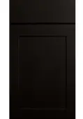Bella Supermatt Graphite : Style : Elland. MDF Vinyl Wrapped Door/Drawer