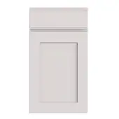 Bella Supermatt Dove Grey : Style : Elland. MDF Vinyl Wrapped Door/Drawer