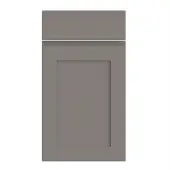 Bella Supermatt Dust Grey : Style : Elland. MDF Vinyl Wrapped Door/Drawer