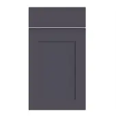 Bella Supermatt Indigo Blue : Style : Elland. MDF Vinyl Wrapped Door/Drawer