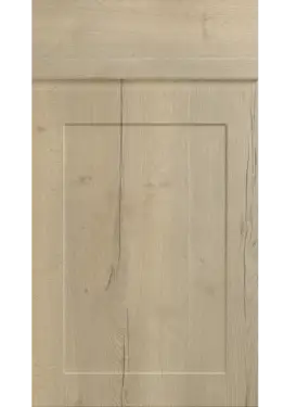 Click Here To Enlarge This Photo Of Bella Halifax Natural Oak : Style : Elland. MDF Vinyl Wrapped Door/Drawer