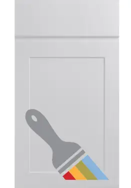 Click Here To Enlarge This Photo Of Bella Paintable : Style : Elland. MDF Vinyl Wrapped Door/Drawer