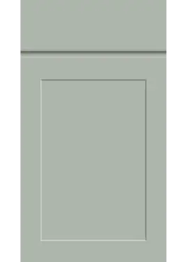 Click Here To Enlarge This Photo Of Bella Matt Pistachio Green : Style : Elland. MDF Vinyl Wrapped Door/Drawer