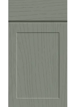 Click Here To Enlarge This Photo Of Bella Paintflow Matt Sage Green : Style : Elland. MDF Vinyl Wrapped Door/Drawer